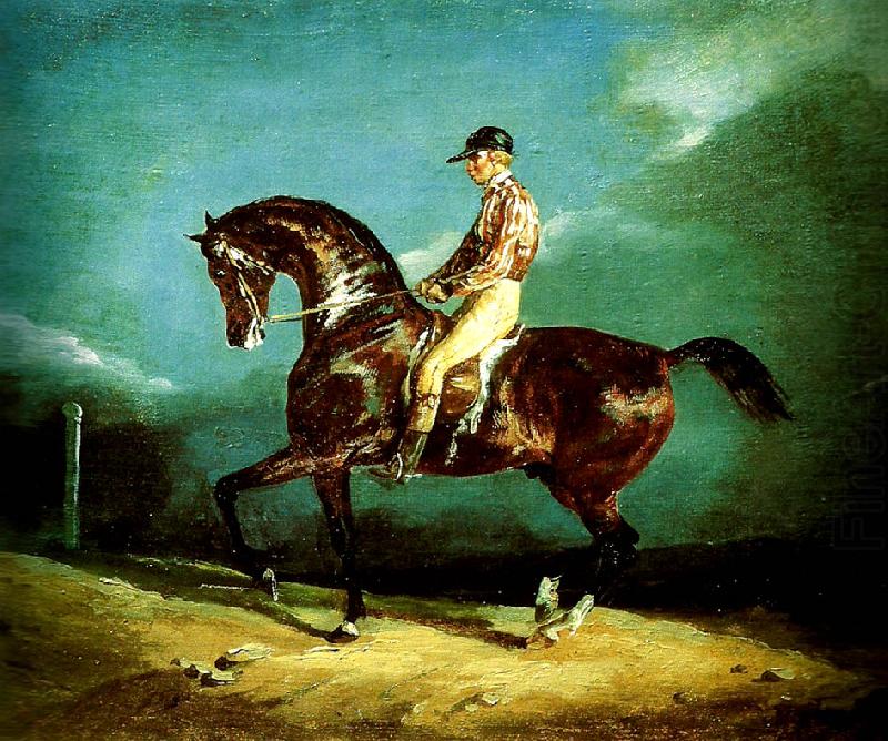 charles emile callande jockey montant un cheval de course oil painting picture